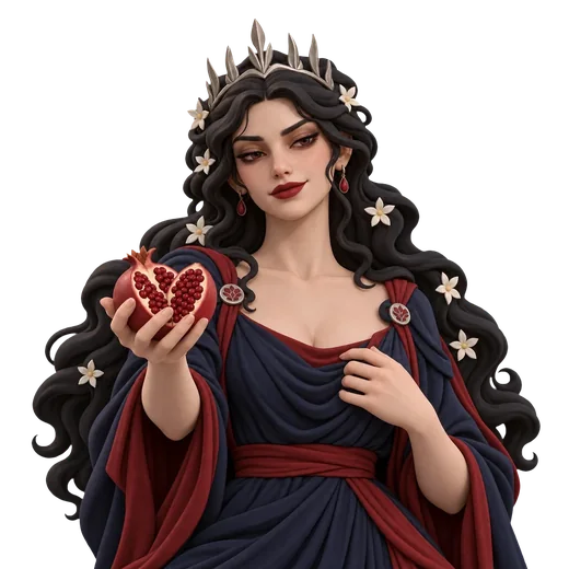 Persephone, host of The Asphodel Court